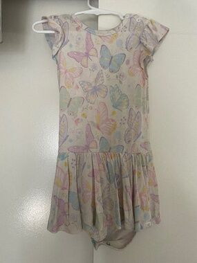 Little Snuggles flutter sleeve dress
